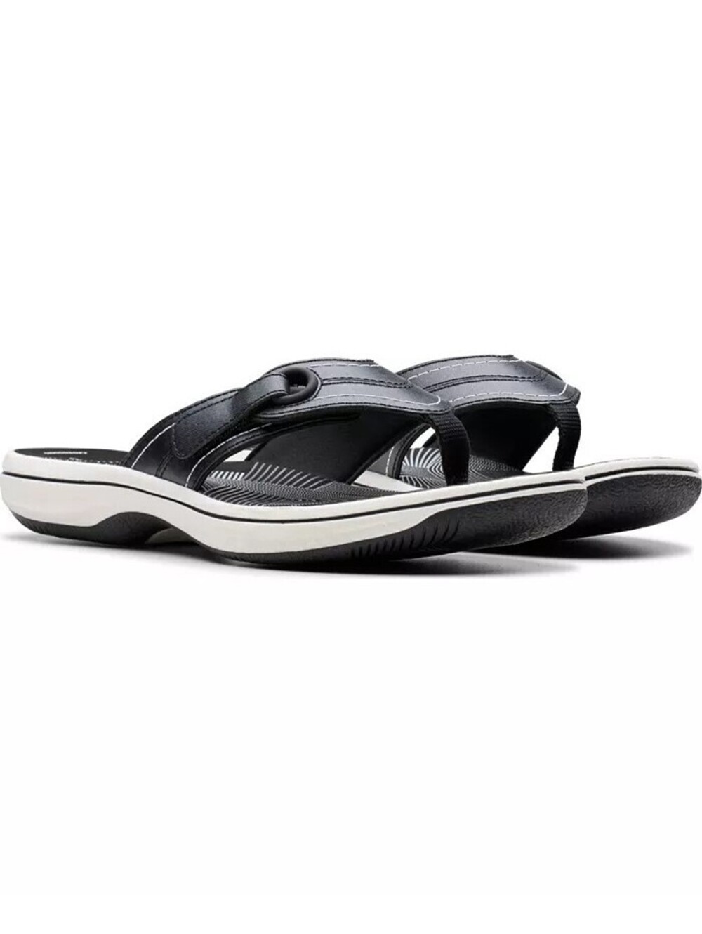 Clarks Cloudsteppers Breeze Re Black Textile 9M